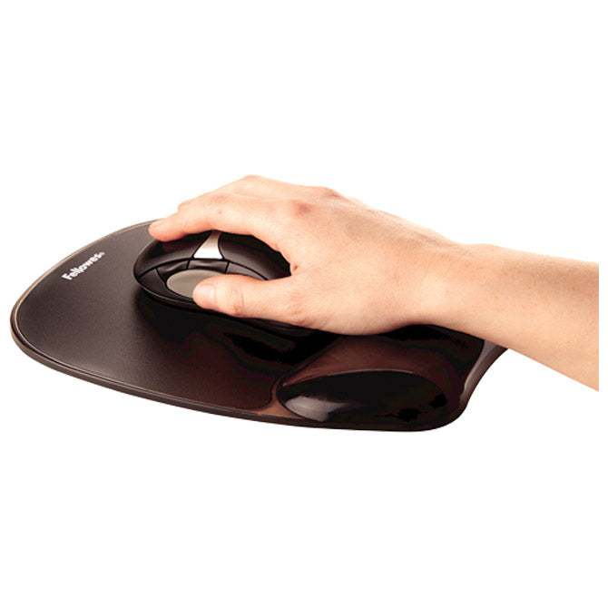 PODLOGA ZA MIŠA ERGONOMSKA-GEL FELLOWES 9112101 CRNA BLISTER PROMO