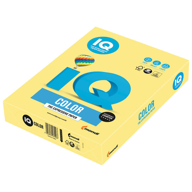 PAPIR ILK IQ TREND A4 80G PK500 MONDI ZG34 LIMUN ŽUTI