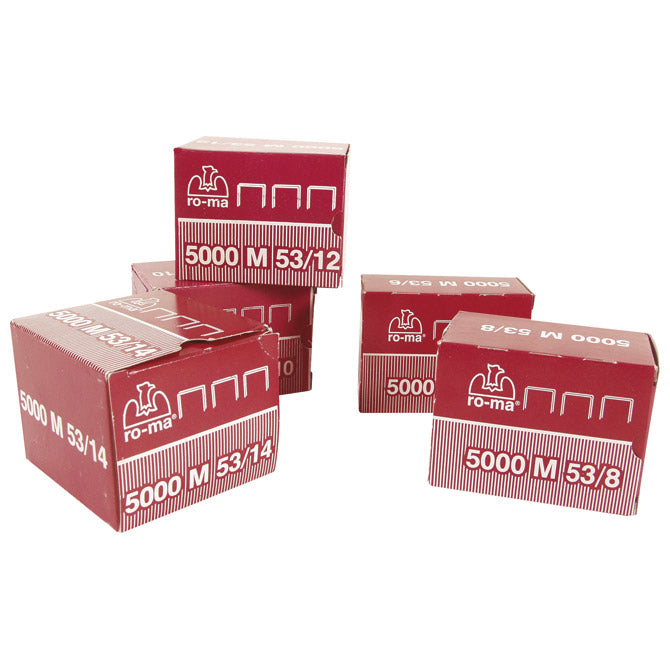 SPAJALICE STROJNE ZA TAPECIRANJE 53/10MM PK5000 MAESTRI