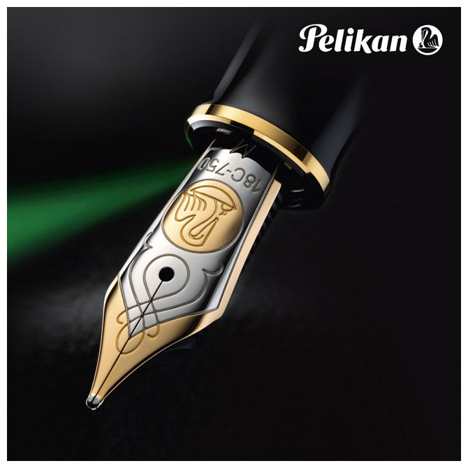Nalivpero souveran m1000 (f) pelikan 987586 zeleno
