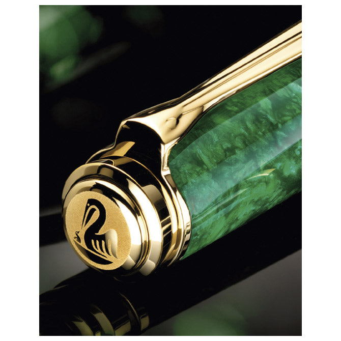 Nalivpero souveran m1000 (f) pelikan 987586 zeleno