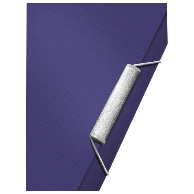 POTFOLIJ S KLOPKO GUMICE PP A4 STYLE LEITZ 39770069 TEMNO MODRA