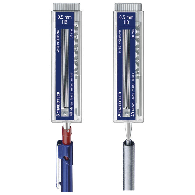 MINE 0,5MM HB 1TUBA/40MINA MARS MICRO CARBON STAEDTLER 255 05-HB