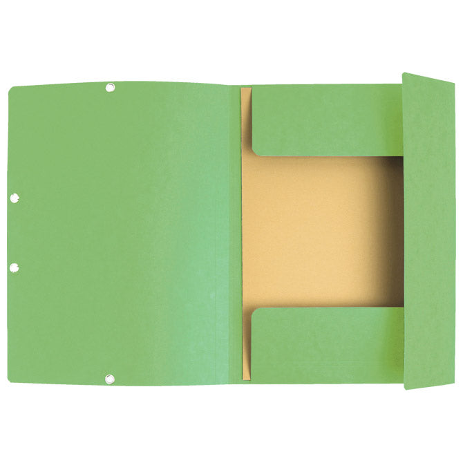 MAPA Z ELASTIKO CHARTREUSE A4 EXACOMPTA 55513E LIMETNO ZELENA