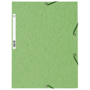 MAPA Z ELASTIKO CHARTREUSE A4 EXACOMPTA 55513E LIMETNO ZELENA