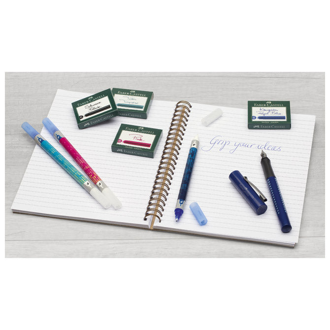 TINTA ZA NALIVPERO PATRONE PK6 FABER-CASTELL 185507 CRNA