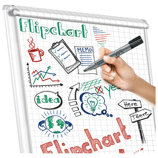 Marker flipchart 2mm lumocolor staedtler 356-2 crveni