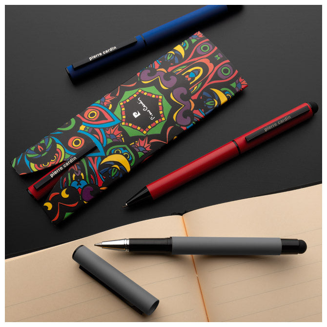 Roler metalni gumirani plus touch pen celebration pierre cardin b0300603ip3 crveni