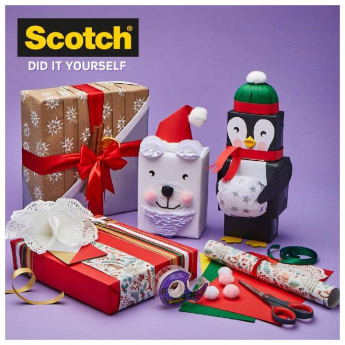 TRAKA LJEPLJIVA NEVIDLJIVA 19 MM/15M SCOTCH GIFT WRAP SATIN 3M.