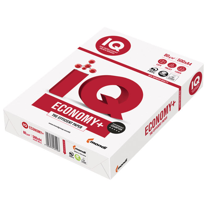 PAPIR ILK IQ ECONOMY PLUS  A4 80G PK500 MONDI