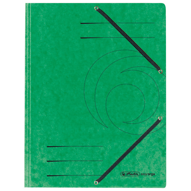 FASCIKL KLAPA S GUMICOM KARTON A4 HERLITZ 10843894 ZELENI
