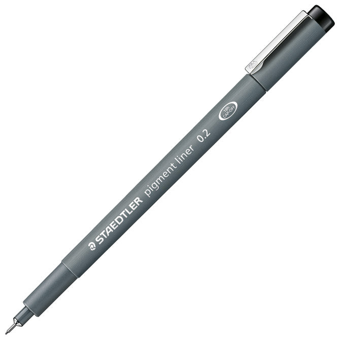 FLOMASTER ZA TEHNIČKO CRTANJE 0,2MM PIGMENT LINER STAEDTLER 308 02-9 CRNI