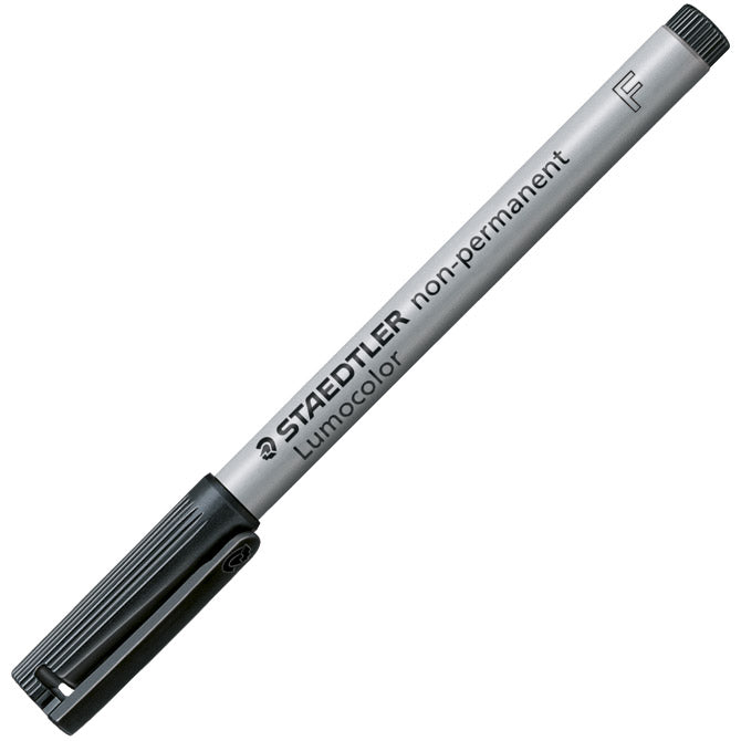 NEPERMANENTNI OZNAČEVALNIK 0,6MM RECIKLIRAN LUMOCOLOR STAEDTLER 316-9 ČRN