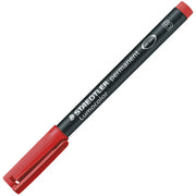 PERMANENTNI OZNAČEVALEC 1-2,5MM RECIKLIRAN LUMOCOLOR STAEDTLER 314-2 RDEČI
