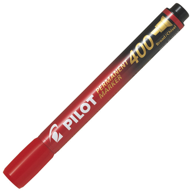 Marker permanentni 1,5-4,0mm klinasti vrh pilot sca-400-r crveni