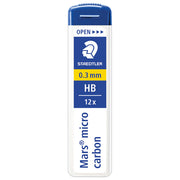 MINE 0,3MM HB 1TUBA MARS MICRO CARBON STAEDTLER 250 03-HB