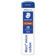 MINE 0,5MM 2B 1TUBA MARS MICRO CARBON STAEDTLER 250 05-2B