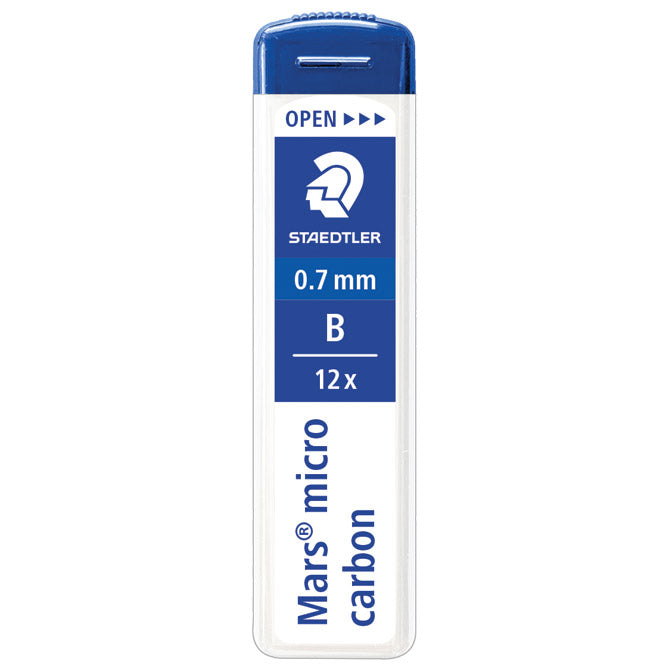 MINE 0,7MM B 1CEVKA MARS MICRO CARBON STAEDTLER 250 07-B