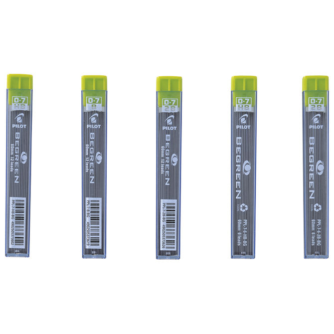 MINE 0,7MM HB 1TUBA BEGREEN PILOT PPL-7-HB