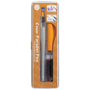 NALIVNIK ZA KALIGRAFIJO 2,4MM SET PARALLEL PEN PILOT FP3-24-SSN SIVO/ORANŽNO