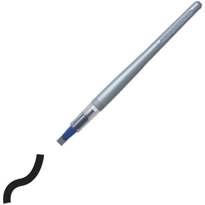 Nalivpero za kaligrafiju 6,0mm set parallel pen pilot fp3-60-ssn sivo/plavo