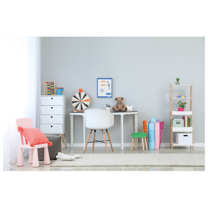 PLOČA MAGNETNA  21,6X28CM SORT OKVIR NOBO 1903816 BIJELA