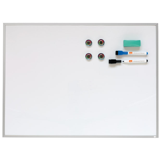 Ploča magnetna 58,5x43 cm aluminijski okvir Nobo 1903777 bijela