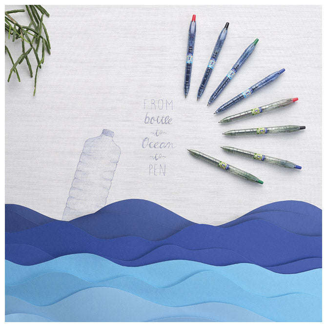 Roler gel 0,5mm bottle to pen begreen pilot bl-b2p-5-bg-ff-r crveni