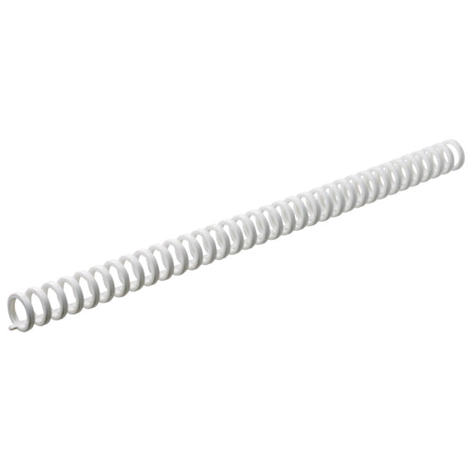 Spirala plastična klik fi-12mm pk50 gbc 388057e bijela