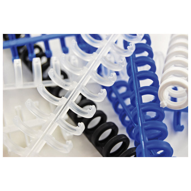 SPIRALA PLASTIČNA KLIK FI- 8MM PK50 GBC 388002E BIJELA