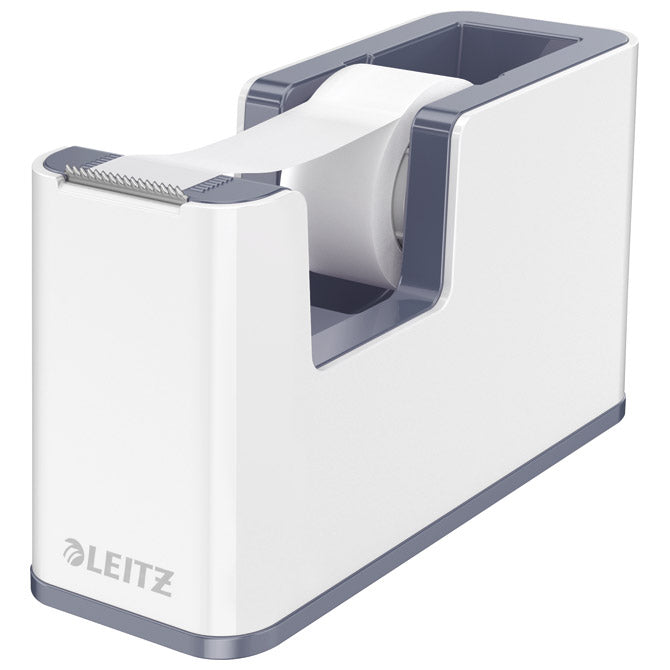 Stalak s trakom ljepljivom wow leitz 53641001 bijeli/sivi