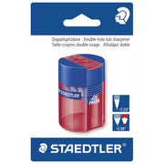 KOVINSKI ŠILČEK S PVC ŠKATLO 2 LUKNJI STAEDTLER 512 006 BK BLISTER