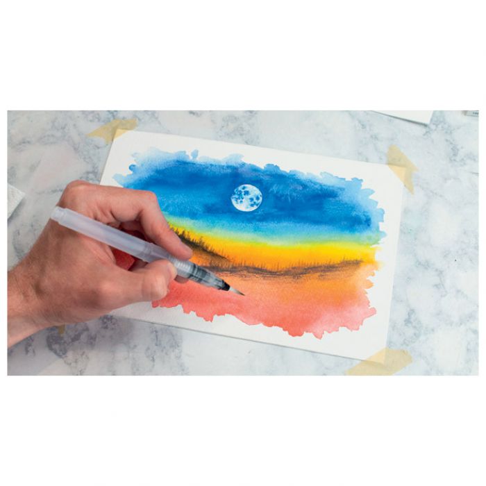 KIST ZA VODENE BOJE SA SPREMNIKOM ZA VODU DESIGN JOURNEY STAEDTLER 949 BK-1-C BLISTER