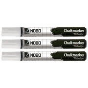Marker-kreda za staklo 4mm pk3 nobo 34438398 bijeli
