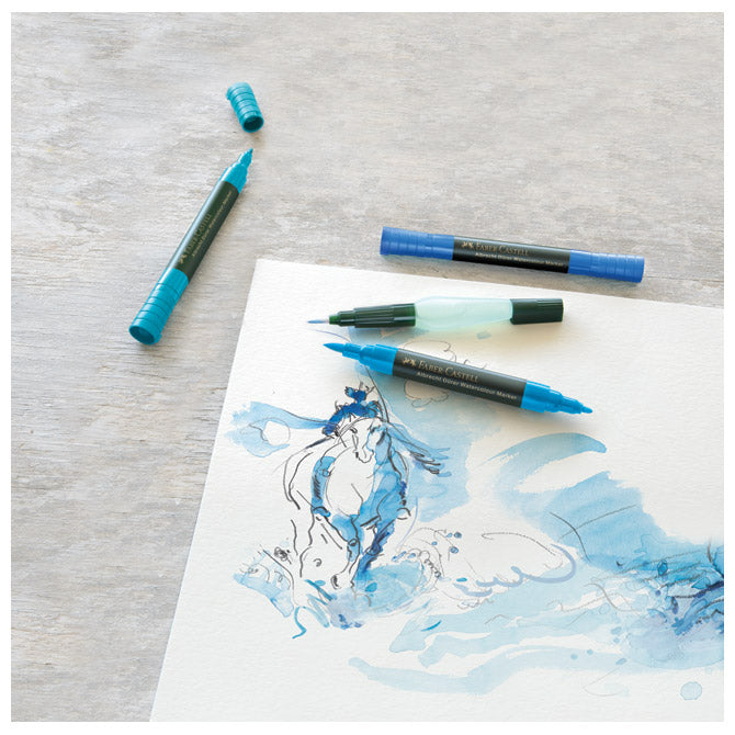 MARKER OBOSTRANI AKVAREL 20BOJA ALBRECHT DÜRER FABER CASTELL 160320 SORTIRANO
