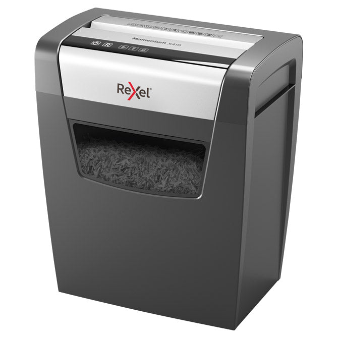 UNIČEVALEC DOKUMENTACIJE 10 LISTOV CROSSCUT MOMENTUM X410 REXEL 2104571EU