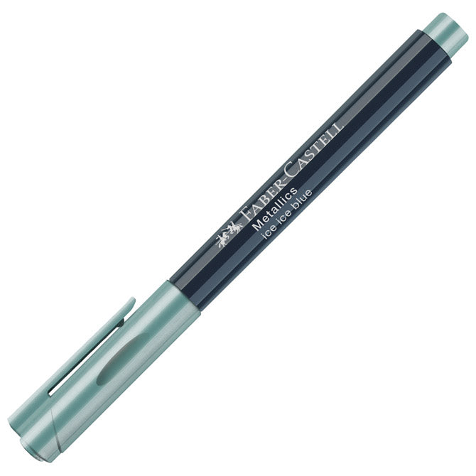 Marker permanentni 1-2mm metallic faber castell 160792 metalik plavi