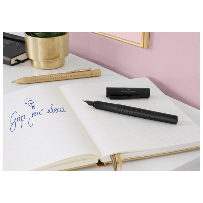 NALIVPERO GRIP 2011 (M) EDITION FABER CASTELL 140960 MAT CRNO