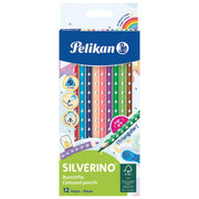 BOJE DRVENE  12BOJA SILVERINO PELIKAN 700634 (100401597) BLISTER