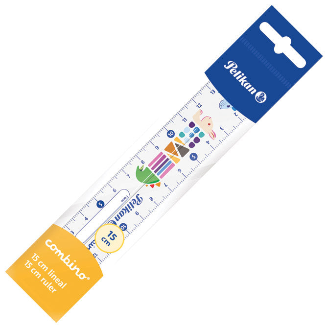 RAVNALO PVC 15 CM FLEKSIBILNO COMBINO PELIKAN 811224 BLISTER