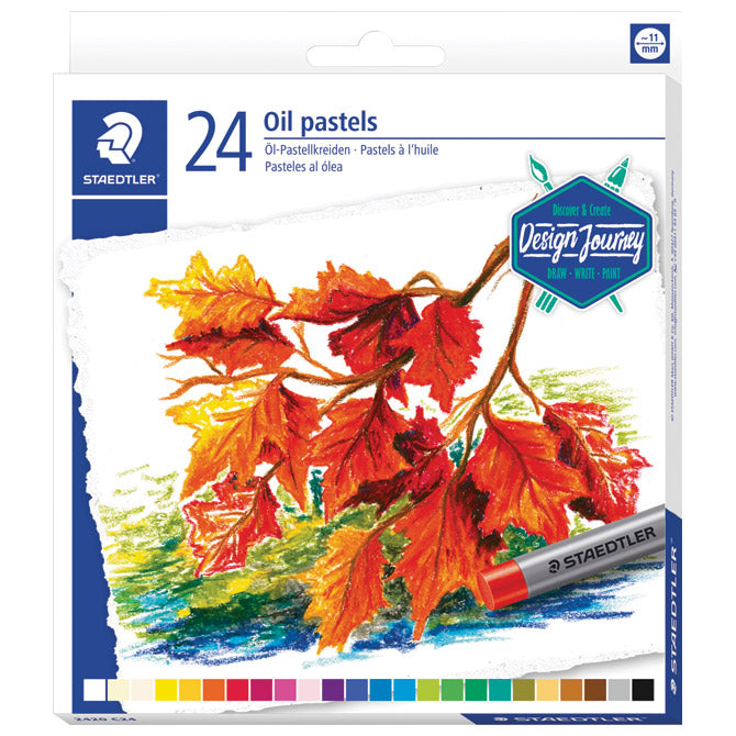 Olja barve 24 barv karton design journey staedtler 2420 c24 blister