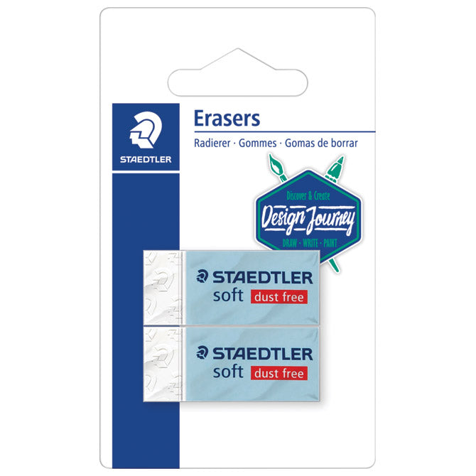 RADIRKA SOFT 526 S30 DESIGN JOURNEY PK2 STAEDTLER 526S30BK2C BLISTER-EOL!!