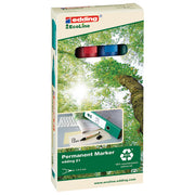 Marker permanentni 1,5-3mm okrugli vrh ecoline edding 21-4boje