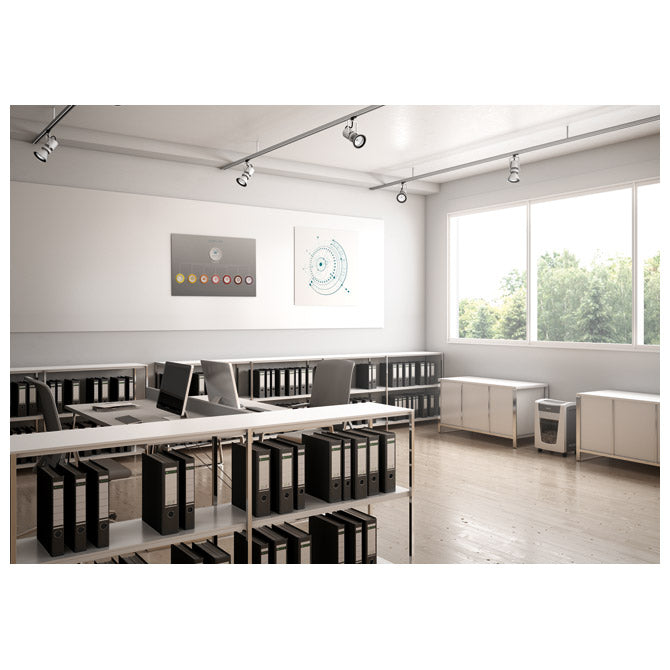 UNIŠTAVAČ DOKUMENTACIJE  15 LISTOVA MICROCUT IQ PRO LEITZ 80050000 BIJELO/SIVI
