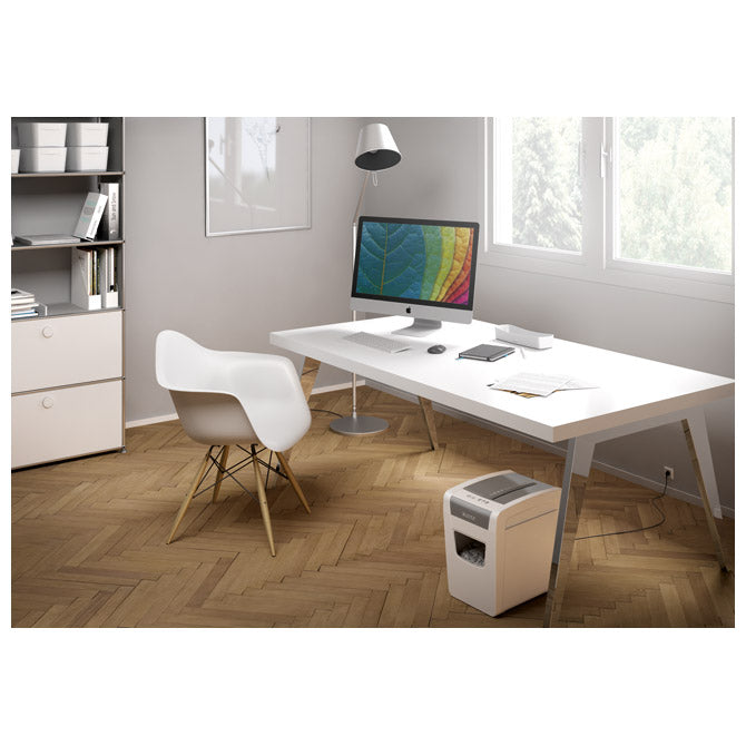 UNIŠTAVAČ DOKUMENTACIJE  10 LISTOVA CROSSCUT IQ SLIM LEITZ 80010000 BIJELO/SIVI