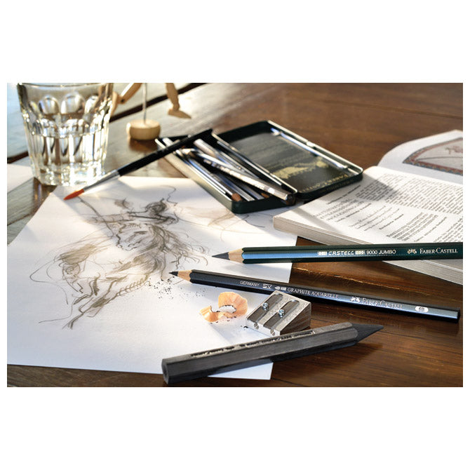 OLOVKA GRAFITNA PK5 U METALNOJ KUTIJI AQUARELLE FABER CASTELL 117805