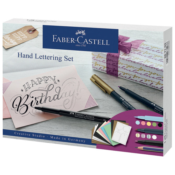 SET PITT ARTIST HAND LETTERING PK12 FABER-CASTELL 267103