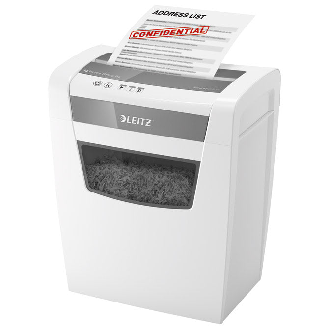 UNIŠTAVAČ DOKUMENTACIJE  10 LISTOVA IQ HOME LEITZ 80090100 BIJELO/SIVI