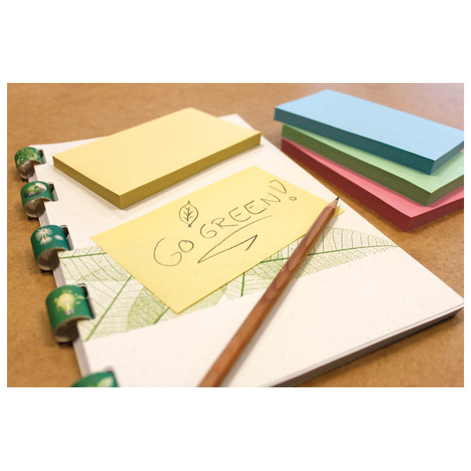 Blok samoljepljiv 125x75mm 12x100l nature global notes 5655-88box sortirano