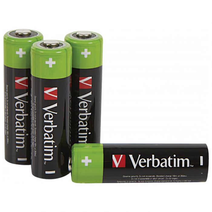 BATERIJA ZA PUNJENJE 1,2V AA PK4 VERBATIM 49517 LR6 BLISTER